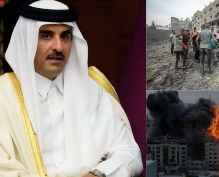 The emir of Qatar, Sheikh Tamim bin Hamad Al Thani /Agensi