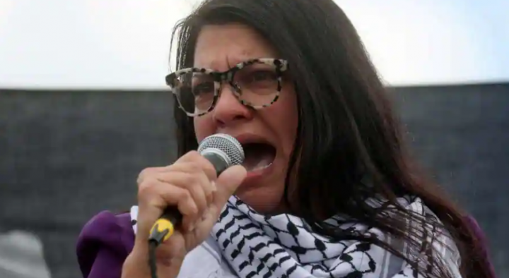 Perwakilan AS Rashida Tlaib, yang mengecam Presiden Joe Biden atas perang Israel-Hamas yang sedang berlangsung /Reuters