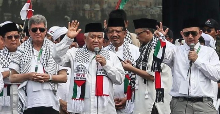 Din Syamsuddin Tegas, Bela Kemerdekaan Palestina Tujuan Utama RI. (X/Foto)
