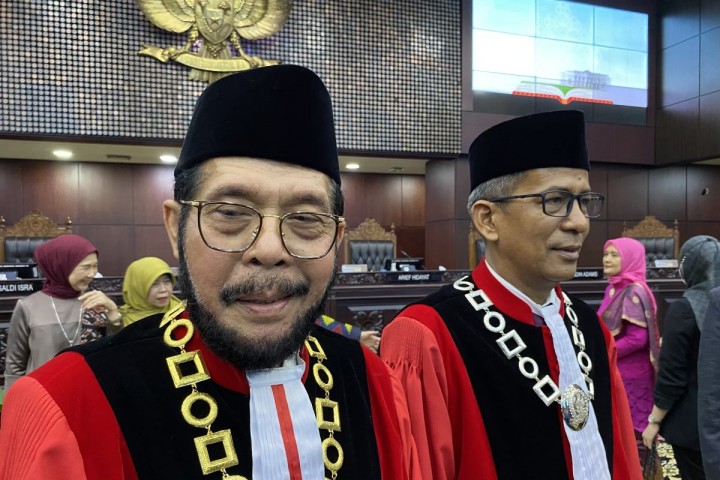 Ketua Mahkamah Konstitusi (MK) Anwar Usman. Sumber: Antara