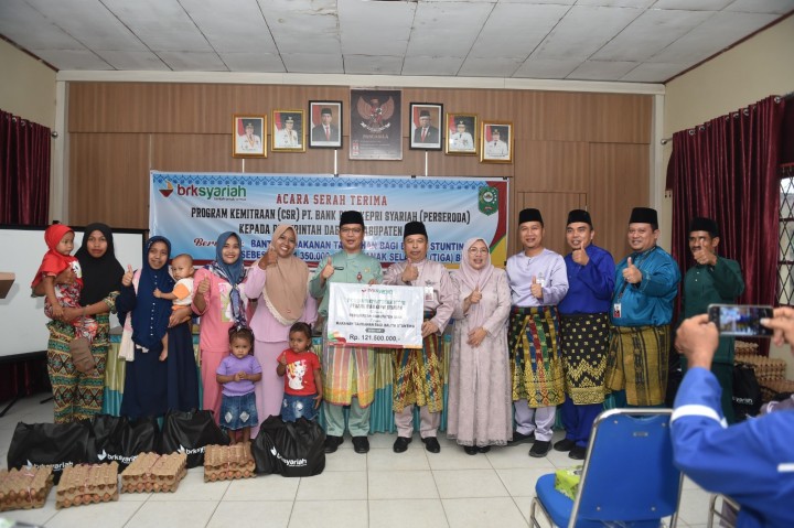 Penyaluran Bantuan Bahan Makanan Tambahan untuk Balita di Kabupaten Siak