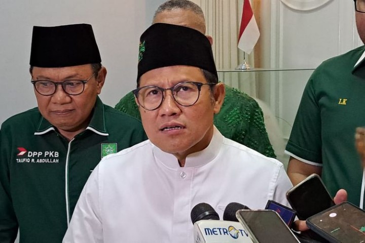 Calon wakil presiden (cawapres) nomor urut satu, Muhaimin Iskandar. Sumber: kompas.com