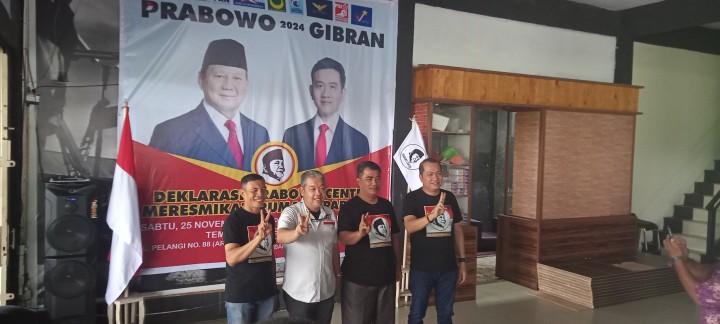 Posko Relawan Prabowo Center dan Rumah Prabowo Resmi Dideklarasikan