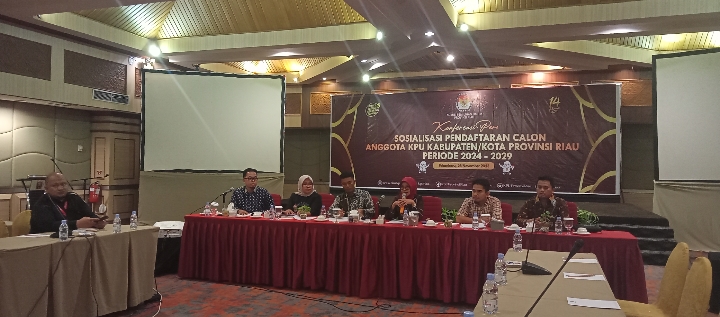 Rekrutmen Komisioner KPU Kabupaten dan Kota Periode 2024/2029 di Riau Resmi Dibuka