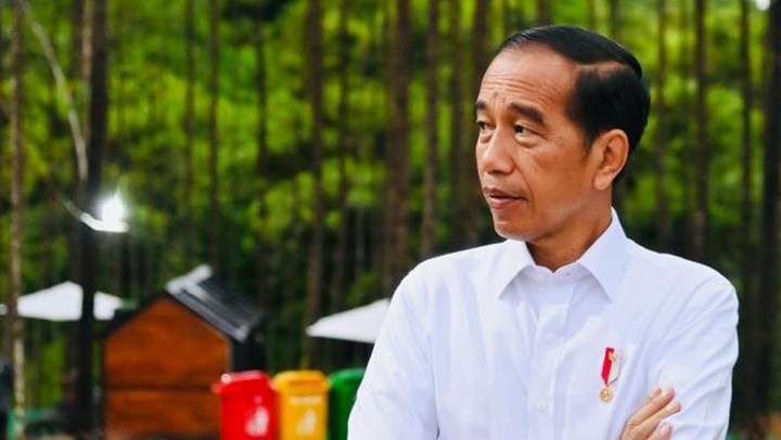 Jokowi Bantah Keras Soal Anies Anggap IKN Timbulkan Ketimpangan Baru di RI. (detik.com/Tangkapan Layar)