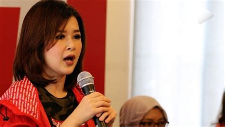 Wakil Ketua Dewan Pembina Partai Solidaritas Indonesia alias PSI, Grace Natalie. Sumber: Internet