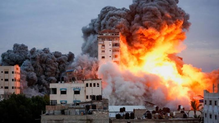 Israel bombardir jalur Gaza, Palestina (net)