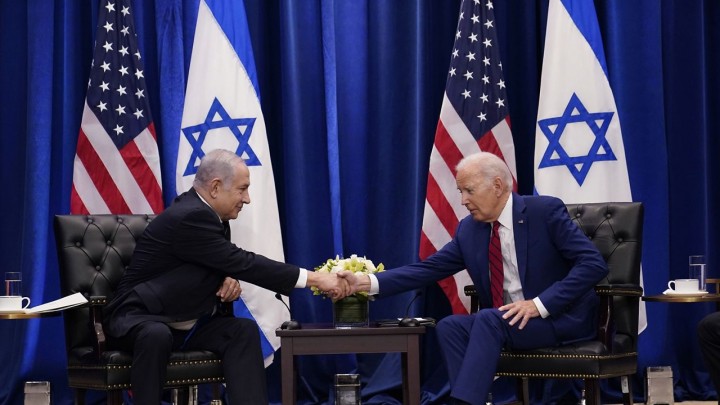 Joe Biden Kirim 1 Ton Bom Canggih ke Israel untuk Bombardir Hamas, Begini Efek Ledakannya. (NY1/tangkapan layar)