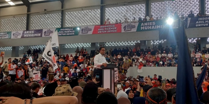 Anies Lanjutkan Kampanye ke Kalimantan Selatan, Cak Imin Pilih ke Aceh. (X/Foto)