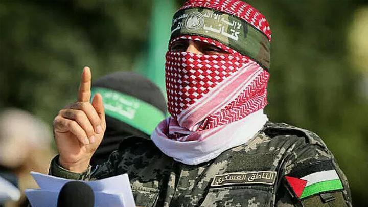 Juru bicara sayap militer Hamas, Brigade al-Qassam yang dikenal dengan sebutan 'Abu Ubaidah'. (X/Foto)