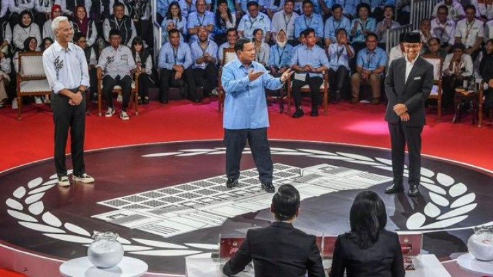 Debat Capres 2024. Sumber: BBC