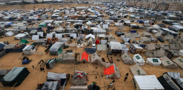 Banjir di Gaza Perburuk Kondisi Warga Palestina, 'Badai Penyakit' Mengintai Kamp Pengungsi. (Tangkapan Layar/Kompas.com)