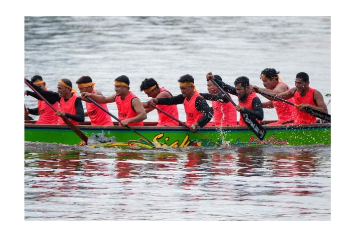 Hari Pertama Ivent Serindit Boat, 24 Tim Dalam 8 Race PerpacubDinSungai Kebanggaan Warga Siak