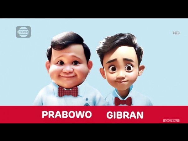 Prabowo Subianto dan Gibran Rakabuming. Sumber: YouTube