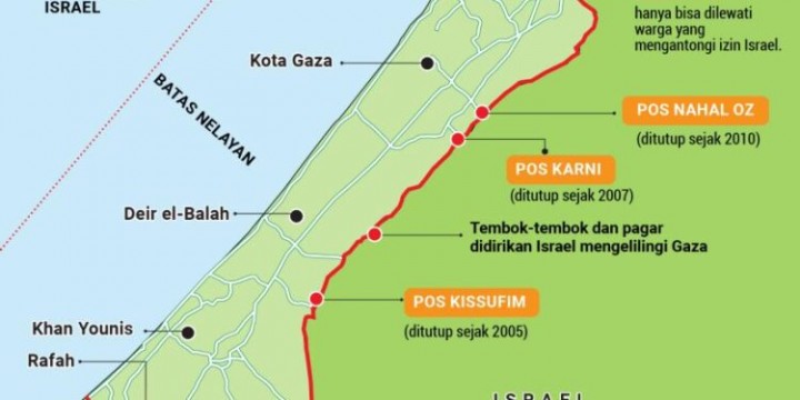 Palestina Selidiki Rencana Jahat Israel soal Koridor Laut Hubungan Siprus Selatan dan Jalur Gaza. (SS/Republika.co.id)