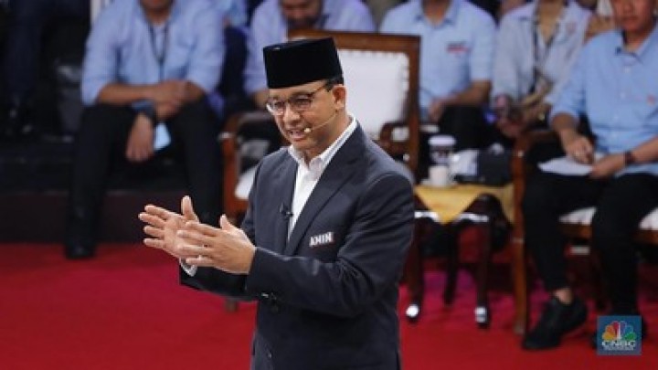 Capres Anies Baswedan. Sumber: CNBC