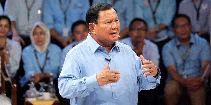 Capres Prabowo Subianto. Sumber: rmol.id