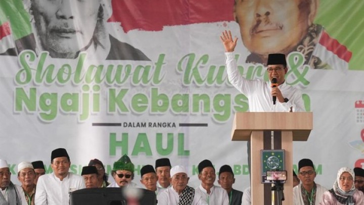 Capres 01 Anies Kampanye di Lampung, Singgung Manfaat Pembangunan Jalan Tol Bagi Rakyat. (Tangkapan Layar/X)