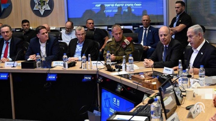 Kronologi Menhan Israel dan Netanyahu Ribut saat Rapat hingga Walk Out, Kabinet Kian Pecah. (toi/X)