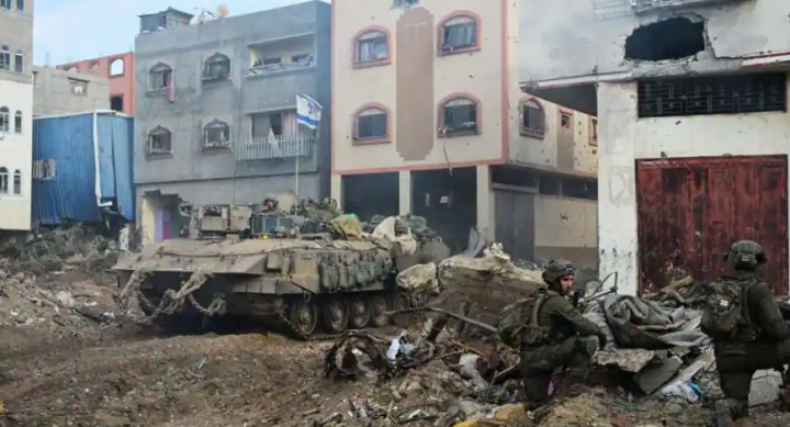 Situasi di Gaza yang dilanda perang /AFP