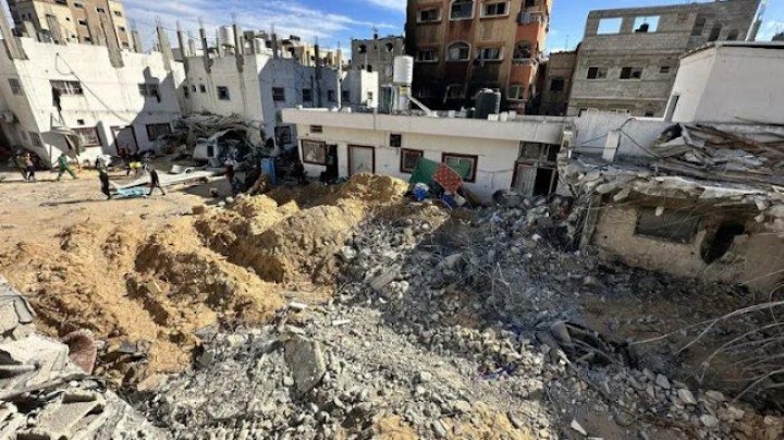 Israel kembali bombardir Gaza Palestina (net)