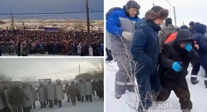Protes besar sangat jarang terjadi di Rusia mengingat risiko penangkapan atas pertemuan apa pun yang dianggap pihak berwenang tidak sah /Agensi