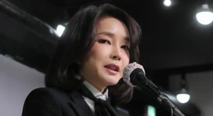 Ibu Negara Korea Selatan Kim Keon-hee /AFP