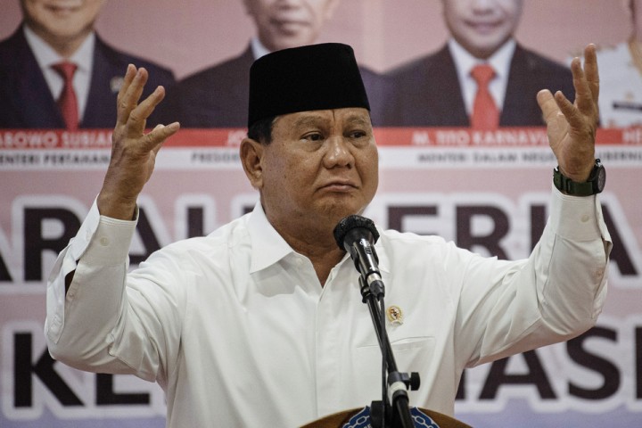 Prabowo Ungkap Ingin Menang Tanpa Menyakiti Kandidat Lain, Singgung Nama Jokowi. (X/Foto