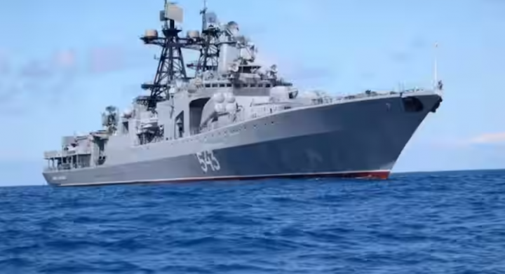 Marsekal Shaposhnikov wasrhip /Angkatan Laut Rusia
