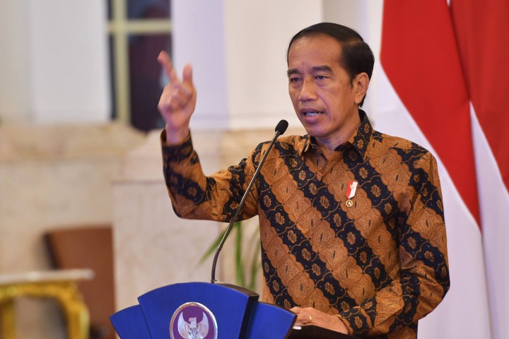 Jokowi Kucurkan Dana Bansos BLT Senilai Rp11 T saat Masa Kampanye Pemilu 2024 akan Berakhir. (Dok.Sekretariat Kabinet)