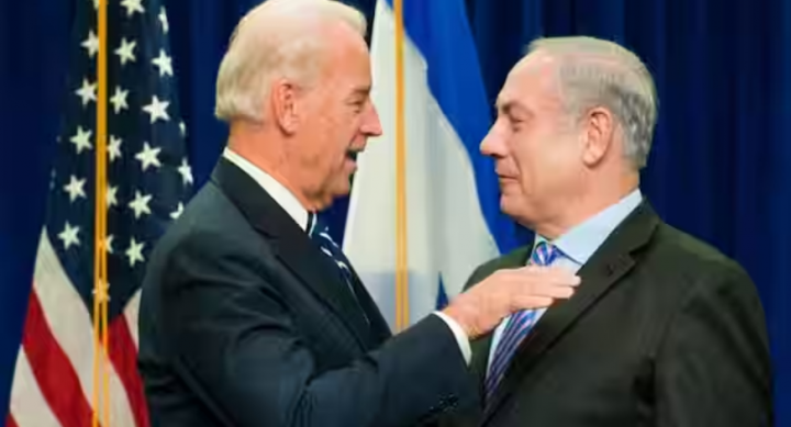 Presiden AS Joe Biden dan PM Israel Benjamin Netanyahu /AFP