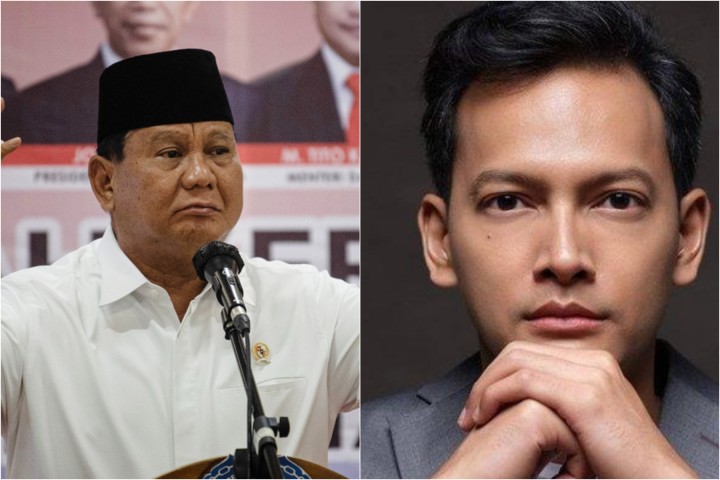 Fedi Nuril Trending di X Gegara Menolak prabowo Subianto Jadi Presiden, Ternyata Ini Alasannya. (Collage Photo by Riau24.com)