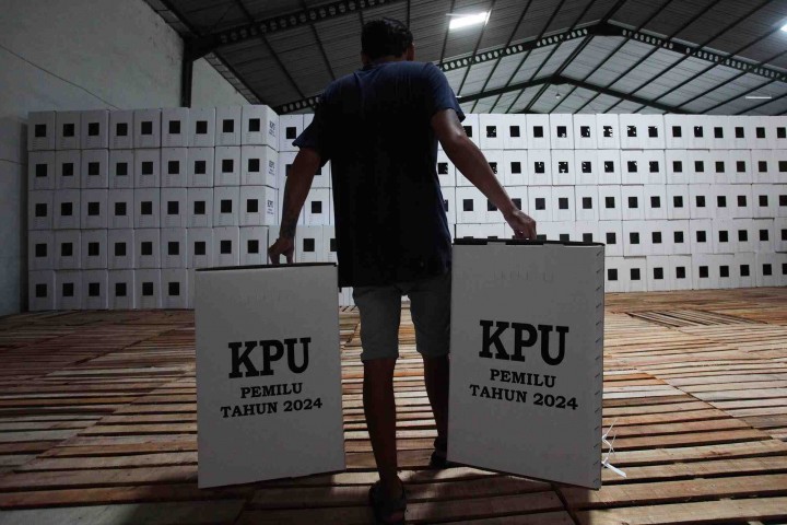 Ilustrasi logistik pemilu. Sumber: Indonesia.go.id