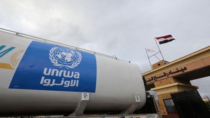 UNRWA: Kiriman Bantuan Kemanusiaan ke Palestina Dihambat Oleh di Pelabuhan Israel. (X/Foto)