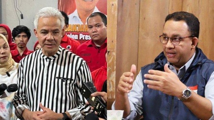 Anies Baswedan Akui Intens Komunikasi dengan Ganjar soal Kecuarangan Pemilu 2024 . (X/Foto)