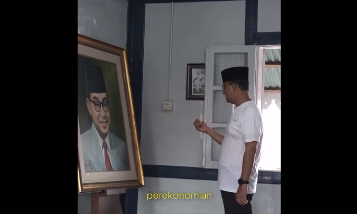 Bantah Anies Frustasi, Timnas AMIN Ungkap Fakta Dibalik Video Ngobrol Lukisan Bung Hatta.