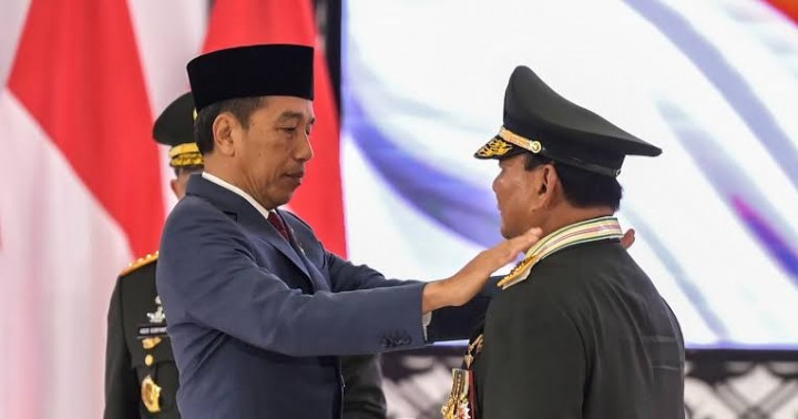 Prabowo Subianto sah jadi Jenderal Bintang Empat
