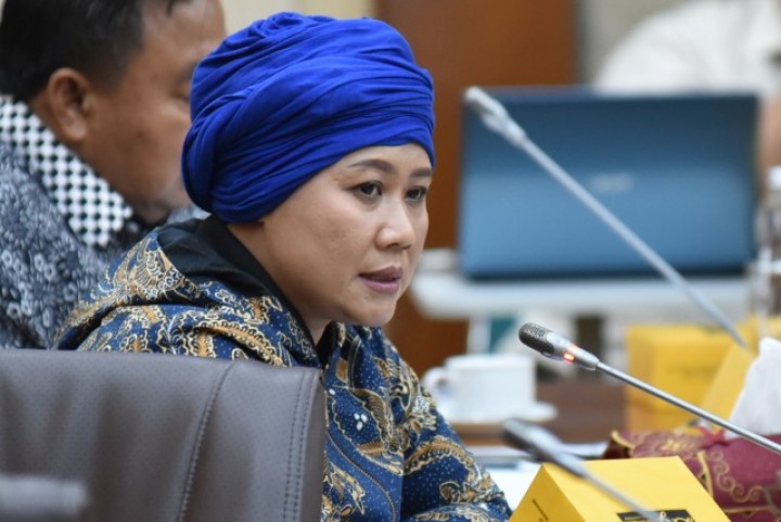 Anggota DPR RI dari Fraksi PKB Luluk Nur Hamida. Sumber: Parlemen Terkini