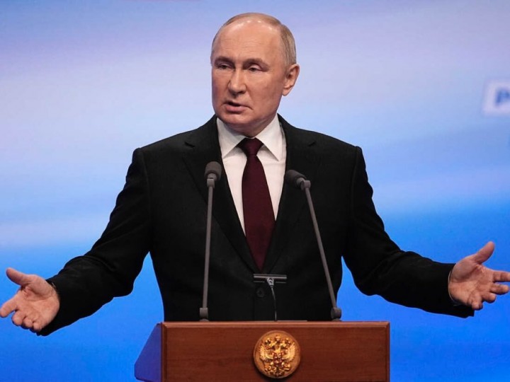 Vladimir Putin Menang Telak di Rusia, Sindir Sistem Politik Amerika Serikat Sebut Hal Ini... (@DailyLoud)