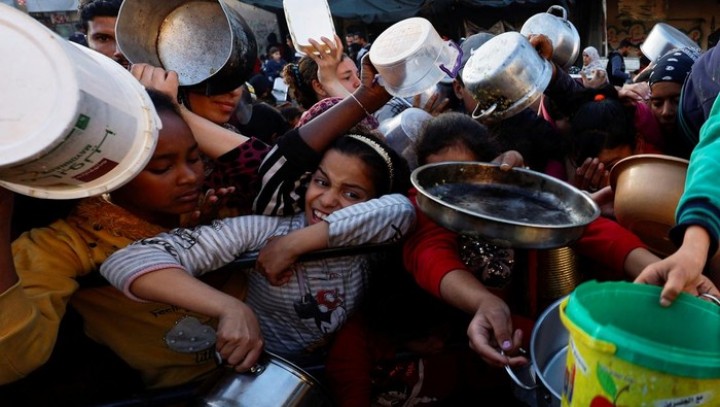 Kisah Tragis Anak-anak di Gaza, Alami Kelaparan dan Gizi Buruk Hingga Tak Punya Tenaga Untuk Menangis   
