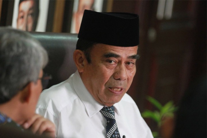 Eks Menteri Agama Jenderal (Purn) TNI Fachrul Razi.  Sumber: Gatra