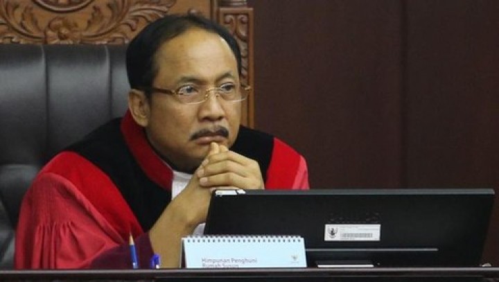 Ketua Mahkamah Konstitusi (MK) Suhartoyo. Sumber: CNBC