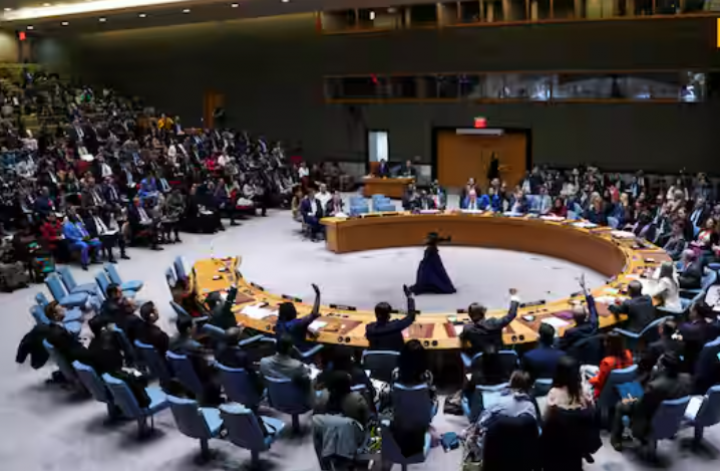 Gambar menunjukkan Dewan Keamanan Perserikatan Bangsa-Bangsa (DK PBB) /Reuters