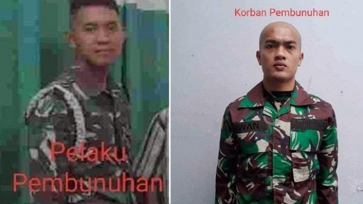 Polisi Cocokan Data Mayat Mr X dengan Casis TNI AL yang Dibunuh Serda Adan. (X/@keepitseigi)