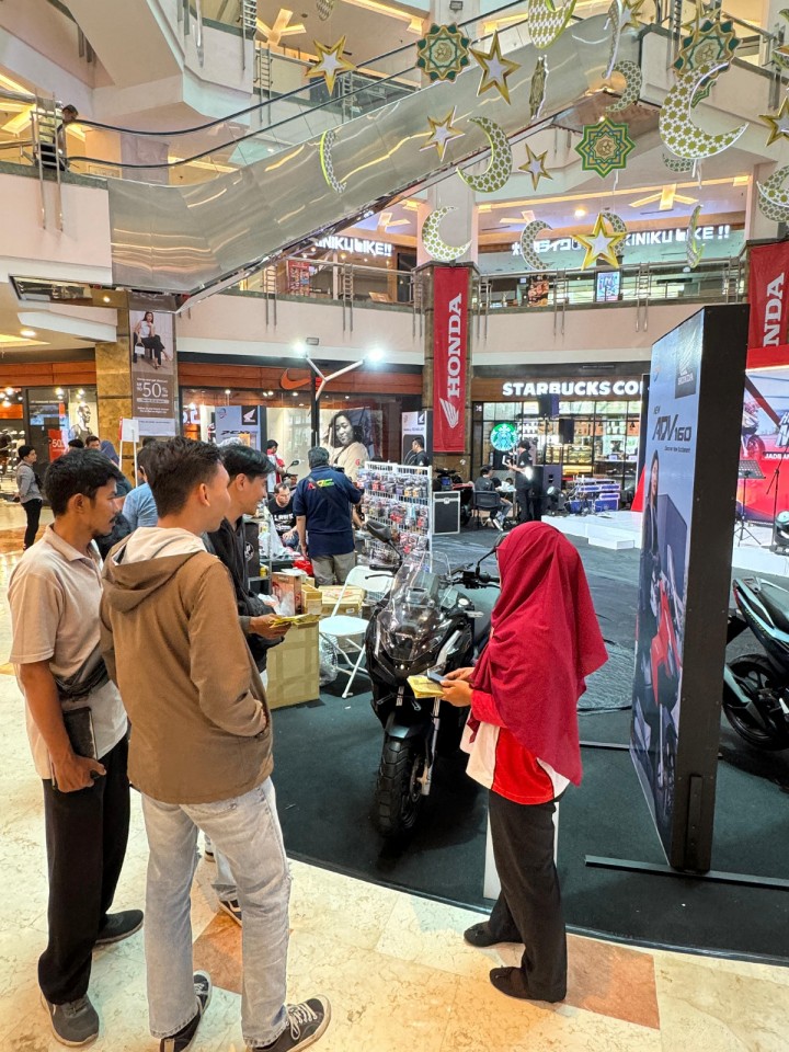 Pameran Honda Premium Matic Day Sukses Menarik Perhatian Masyarakat