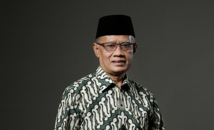 Ketua Umum Pimpinan Pusat Muhammadiyah, Haedar Nashi. Sumber: Sinpo