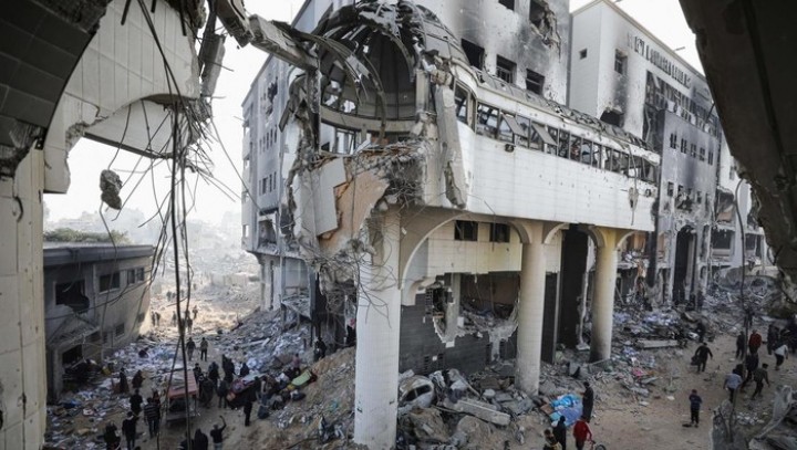 Jenazah Berserakan di RS Al Shifa Gaza, Bau Mayat Membusuk Tercium di Mana-mana