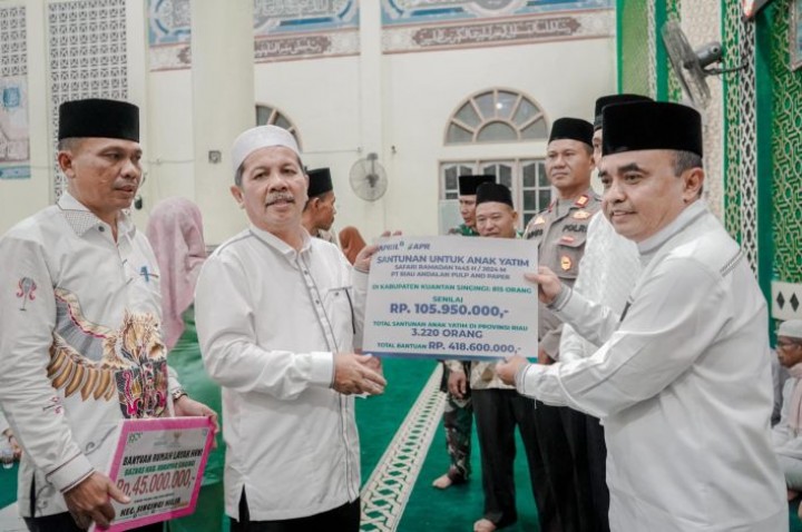 Safari Ramadan, RAPP Santuni 3.220 Anak Yatim di Riau