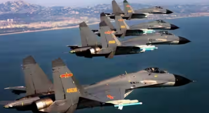 21 Pesawat China Terdeteksi oleh Kementerian Pertahanan Taiwan