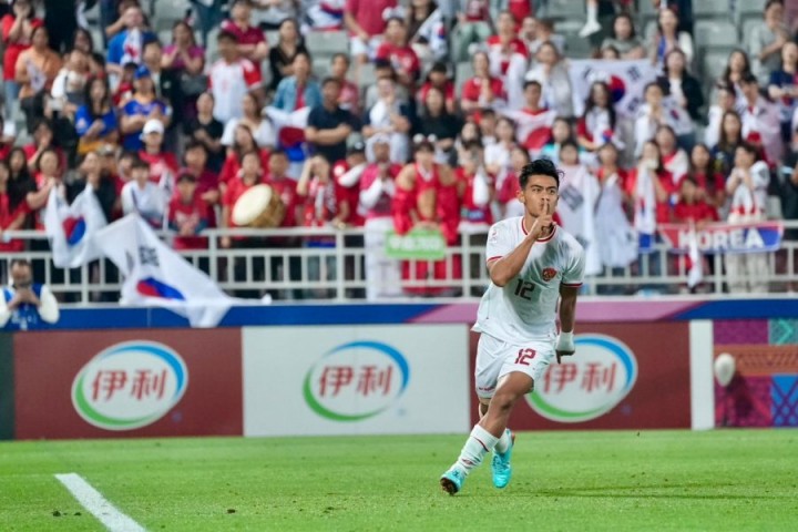 Man of the Match Korea Selatan vs Timnas Indonesia di Piala Asia U-23 2024: Pratama Arhan. (X/@Indostransfer)